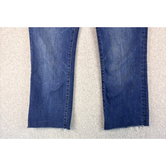 Madewell Cali Demi Boot Blue Jeans Women Size 27 High Rise Denim Stretch Capsule - Picture 8 of 15